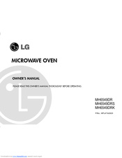 LG MH6549DRS Owner's Manual