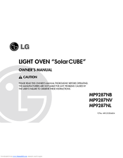 LG SolarCUBE MP9287NV Owner's Manual