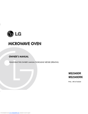 LG MS2549DR Owner's Manual
