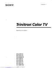 Sony KV-32S16 - 32