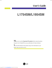 LG L1754SM-PF User Manual