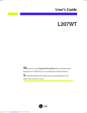LG L207WT User Manual