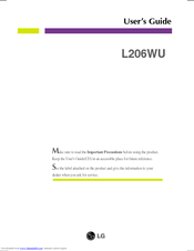 LG L206WU-WF User Manual