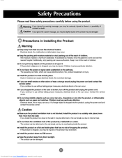 LG M2343A Manual