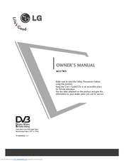 LG M237WD-PX Owner's Manual