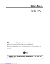 LG M4714C-BAG User Manual