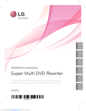 LG GH22NS90 Owner's Manual