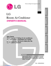 LG A12AHB Owner's Manual