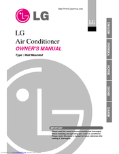 LG S09SQU Owner's Manual