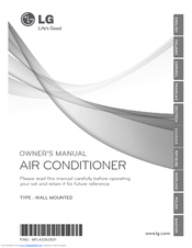 LG CA07AWV Owner's Manual