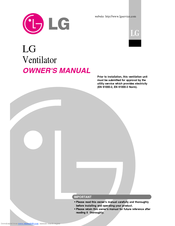 LG LZ-H0156BA0 Owner's Manual