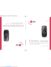 LG U.S. Cellular UX260 User Manual