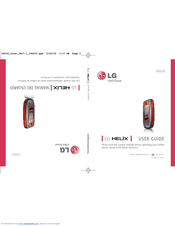 LG LG-UX310 User Manual