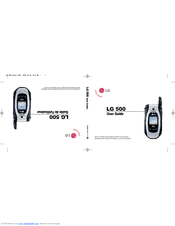 LG LG500 User Manual