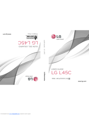 LG LGL45C User Manual