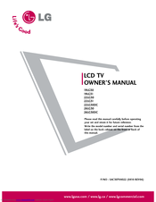 LG 22LG30-UA Owner's Manual