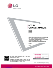 LG 47LH90-UB Owner's Manual