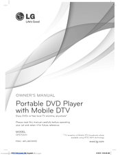 LG DP570MH Owner's Manual