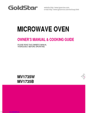 LG MV1735B Owner's Manual & Cooking Manual