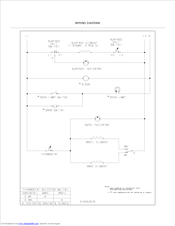 Frigidaire FEF342BHWA Wiring Diagram
