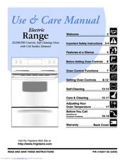 Frigidaire FEF351CWC Use And Care Manual