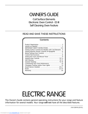 Frigidaire FEF356CHTD Owner's Manual