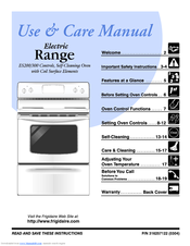 Frigidaire FEF357BSC Use And Care Manual