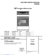 Frigidaire FEF365CG Factory Parts Catalog