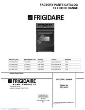 Frigidaire FEF389CF Factory Parts Catalog