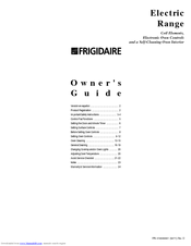 Frigidaire FEF455WFBC Owner's Manual