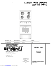 Frigidaire FEFB55CH Factory Parts Catalog