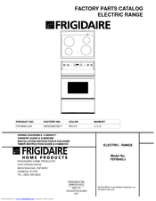 Frigidaire FEFB68CJ Factory Parts Catalog