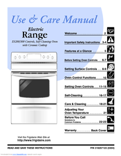 Frigidaire GLEFS76ABA Use & Care Manual