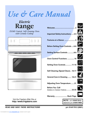 Frigidaire FEFL79DSD Use & Care Manual