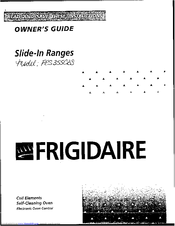 Frigidaire FES355CBS Owner's Manual