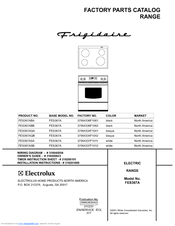 Frigidaire FES367A Factory Parts Catalog
