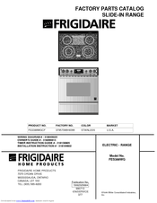 Frigidaire FES388WG Factory Parts Catalog