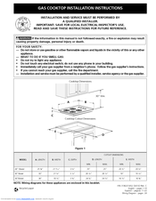 Frigidaire FGC36C4HWD Installation Instructions Manual