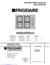 Frigidaire FGC3X8XE Factory Parts Catalog