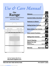 Frigidaire FGF337EW Use & Care Manual
