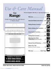 Frigidaire FGF345G Use & Care Manual