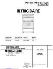 Frigidaire FGF358CG Factory Parts Catalog