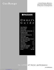 Frigidaire FGF367CGTC Owner's Manual
