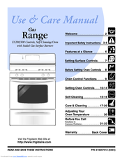 Frigidaire Frigidaire TGF351AWC Use & Care Manual