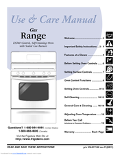 Frigidaire FGFL87DSC Use & Care Manual