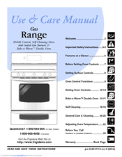 Frigidaire FGFLMC55ECA Use & Care Manual