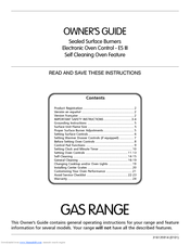 Frigidaire FGFS68CJTA Owner's Manual