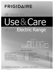 Frigidaire Gallery LGEF3057LF Use And Care Manual