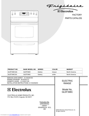 Frigidaire GLEF396C Factory Parts Catalog