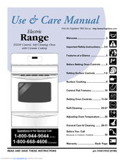 Frigidaire GLEF389G Use & Care Manual